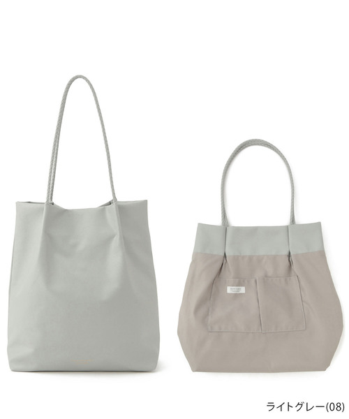 ROPE' PICNIC（ロペピクニック）の「【A4対応・洗える】メッシュハンドルトートバッグ（トートバッグ・レディース・シルバー系その他/ブラック系その他/ライトグレー/ホワイト系その他5/ボルドー/イエロー系その他2/ライトグリーン/ブラウン・FREE）」の21枚目の写真