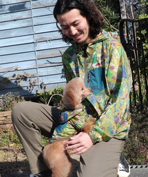 KRIFF MAYER（クリフメイヤー）の「撥水総柄フードJK（マウンテンパーカー）」