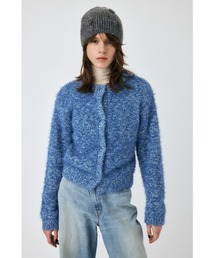 GLITTER SHAGGY ニットカーディガン