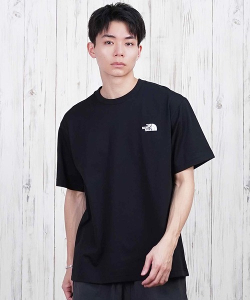 THE NORTH FACE/ザ・ノース・フェイス SS BKSQ TRAVS LG T 半袖Tシャツ