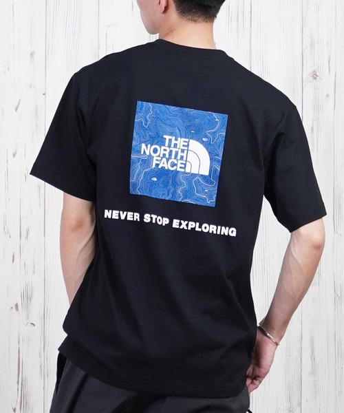 THE NORTH FACE(ザノースフェイス)の「THE NORTH FACE ザ・ノース・フェイス 半袖 Tシャツ ショートスリーブバックスクエアートラバースロゴティー NT32543(Tシャツ/カットソー・メンズ・ミックスグレー/ブラック/ホワイト/オリーブ・XXL/XL/L/M/S)」の18枚目の写真