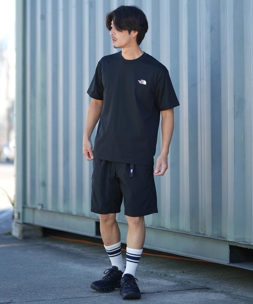 THE NORTH FACE(ザノースフェイス)の「THE NORTH FACE ザ・ノース・フェイス 半袖 Tシャツ ショートスリーブバックスクエアートラバースロゴティー NT32543(Tシャツ/カットソー・メンズ・ミックスグレー/ブラック/ホワイト/オリーブ・XXL/XL/L/M/S)」の14枚目の写真