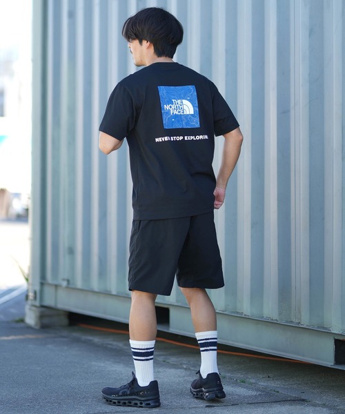 THE NORTH FACE(ザノースフェイス)の「THE NORTH FACE ザ・ノース・フェイス 半袖 Tシャツ ショートスリーブバックスクエアートラバースロゴティー NT32543(Tシャツ/カットソー・メンズ・ミックスグレー/ブラック/ホワイト/オリーブ・XXL/XL/L/M/S)」の16枚目の写真