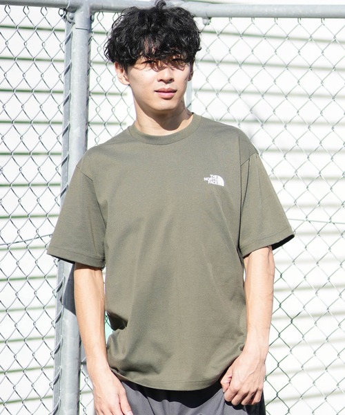 THE NORTH FACE(ザノースフェイス)の「THE NORTH FACE ザ・ノース・フェイス 半袖 Tシャツ ショートスリーブバックスクエアートラバースロゴティー NT32543(Tシャツ/カットソー・メンズ・ミックスグレー/ブラック/ホワイト/オリーブ・XXL/XL/L/M/S)」の19枚目の写真