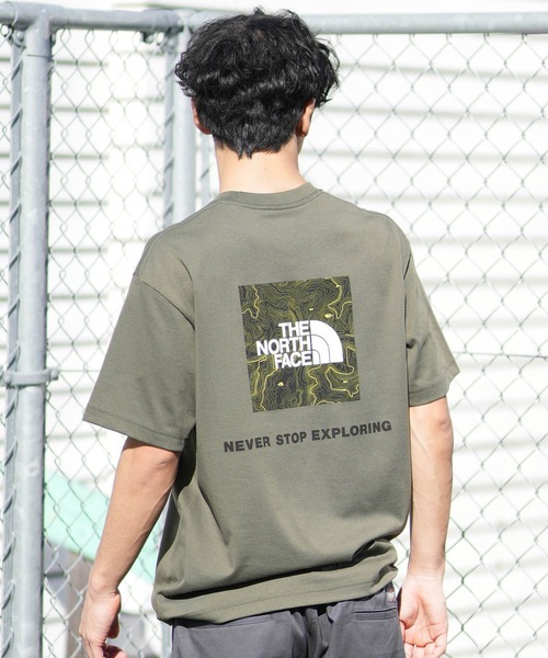 THE NORTH FACE(ザノースフェイス)の「THE NORTH FACE ザ・ノース・フェイス 半袖 Tシャツ ショートスリーブバックスクエアートラバースロゴティー NT32543(Tシャツ/カットソー・メンズ・ミックスグレー/ブラック/ホワイト/オリーブ・XXL/XL/L/M/S)」の20枚目の写真
