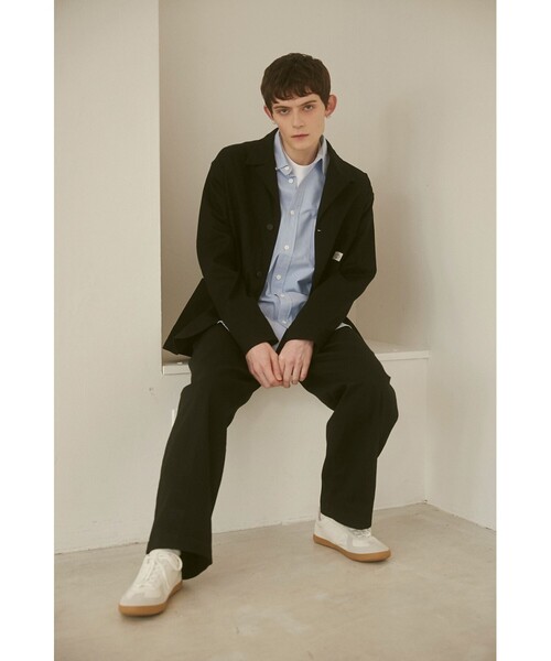 coen（コーエン）の「【PARKING】COVERALL JKT（カバーオール・メンズ・ブラック/ベージュ・M/L/XL）」の13枚目の写真