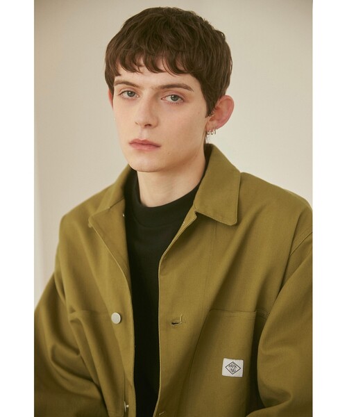 coen（コーエン）の「【PARKING】COVERALL JKT（カバーオール・メンズ・ブラック/ベージュ・M/L/XL）」の7枚目の写真