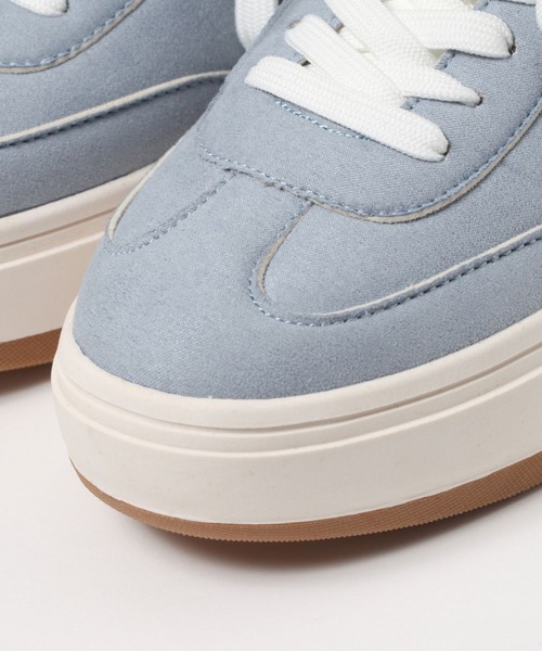 FOREVER 21（フォーエバー トゥエンティーワン）の「厚底スニーカー（スニーカー・レディース・ブルー・23cm）」の6枚目の写真