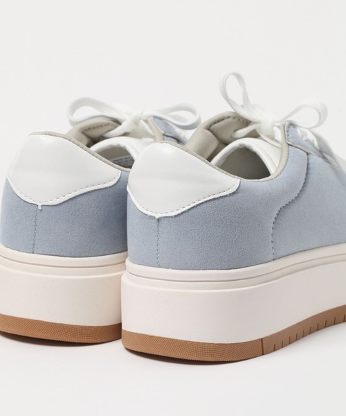 FOREVER 21（フォーエバー トゥエンティーワン）の「厚底スニーカー（スニーカー・レディース・ブルー・23cm）」の8枚目の写真