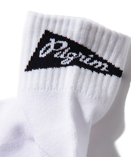 Pilgrim Surf Supply（ピルグリムサーフサプライ）の「Pilgrim Surf + Supply / Back Flag 3/4Socks（ソックス/靴下・メンズ・グレー/ブラック/ネイビー/ホワイト・ONE SIZE）」の8枚目の写真