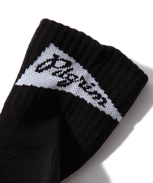 Pilgrim Surf Supply（ピルグリムサーフサプライ）の「Pilgrim Surf + Supply / Back Flag 3/4Socks（ソックス/靴下・メンズ・グレー/ブラック/ネイビー/ホワイト・ONE SIZE）」の11枚目の写真