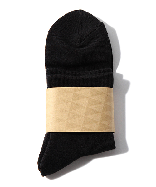 Pilgrim Surf Supply（ピルグリムサーフサプライ）の「Pilgrim Surf + Supply / Back Flag 3/4Socks（ソックス/靴下・メンズ・グレー/ブラック/ネイビー/ホワイト・ONE SIZE）」の12枚目の写真