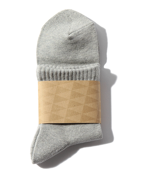 Pilgrim Surf Supply（ピルグリムサーフサプライ）の「Pilgrim Surf + Supply / Back Flag 3/4Socks（ソックス/靴下・メンズ・グレー/ブラック/ネイビー/ホワイト・ONE SIZE）」の13枚目の写真