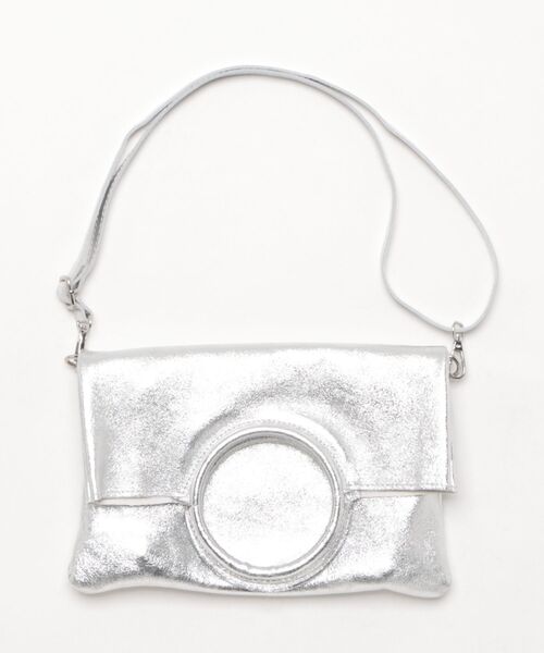 andrea cardone(アンドレアカルドネ)の「【ANDREA CARDONE】ラウンドハンドルメタリックレザーバッグ(Q56600)(トートバッグ・レディース・シルバー/ゴールド/グレー・ALL)」の18枚目の写真