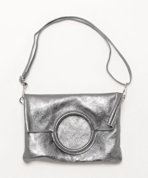 andrea cardone(アンドレアカルドネ)の「【ANDREA CARDONE】ラウンドハンドルメタリックレザーバッグ(Q56600)(トートバッグ・レディース・シルバー/ゴールド/グレー・ALL)」の19枚目の写真
