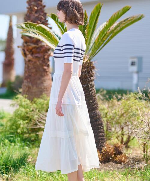 上品コーデはコレで安心！ DRESSTERIOR（ドレステリア）の「【大人百花春号掲載 モデル美香 ワンピース