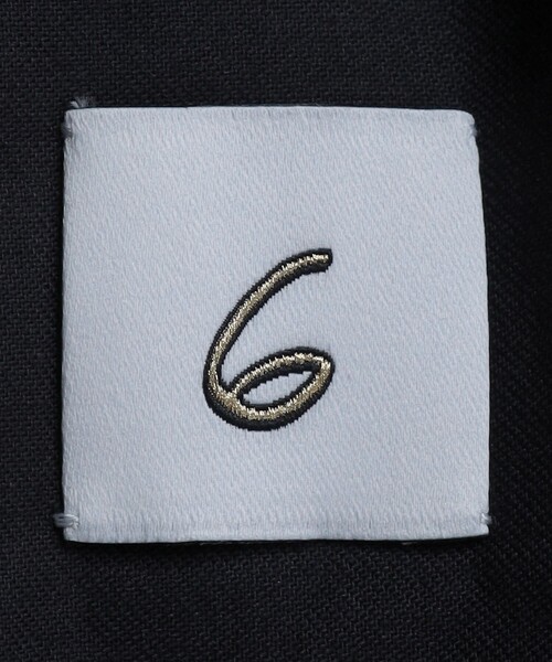 6（ロク）の「＜6(ROKU)＞クロス オールインワン（つなぎ/オールインワン・レディース・ブラック・36/38）」の12枚目の写真