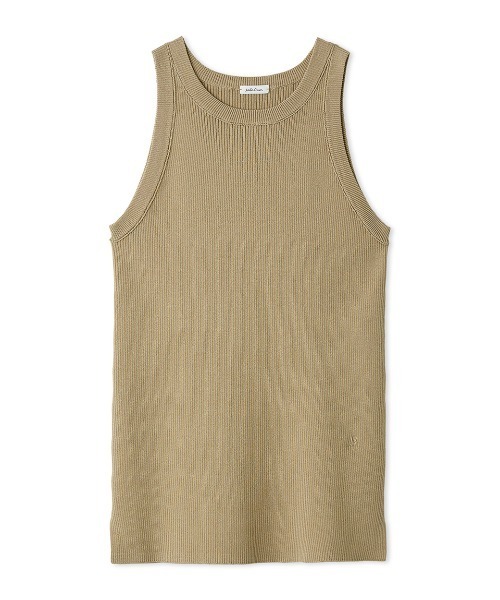 Mila Owen（ミラオーウェン）の「シルク混クルーネックアメスリニットタンク【ウォッシャブル】（タンクトップ・レディース・ライム/ホワイト/ベージュ/ミント/ブラック・0/1）」の12枚目の写真