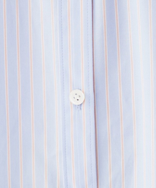 UNTITLED(アンタイトル)の「【コットン100/ストライプ】タイプライター バンドカラーシャツ(シャツ/ブラウス・レディース・オフホワイト/ホワイト系5/ブルー系7・04/48/50/00/01/02/03/44)」の20枚目の写真