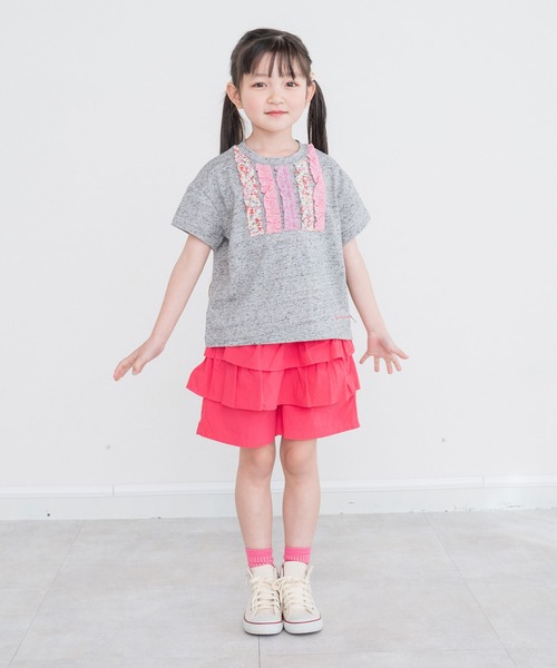 RAGMART（ラグマート）の「フリルTシャツ（Tシャツ/カットソー・キッズ・イエロー/グレー/オフホワイト・130cm/120cm/110cm/100cm）」の10枚目の写真