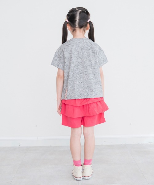 RAGMART（ラグマート）の「フリルTシャツ（Tシャツ/カットソー・キッズ・イエロー/グレー/オフホワイト・130cm/120cm/110cm/100cm）」の12枚目の写真