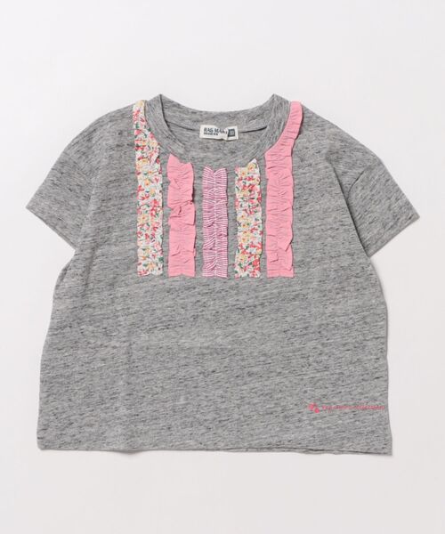 RAGMART（ラグマート）の「フリルTシャツ（Tシャツ/カットソー・キッズ・イエロー/グレー/オフホワイト・130cm/120cm/110cm/100cm）」の8枚目の写真