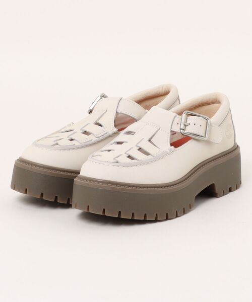 Timberland（ティンバーランド）の「《Timberland》STONE STREET BUCKLE（スニーカー・レディース・グレー/ベージュ/ブラック・US7/US6.5/US7.5/US6/US8/US5.5）」の3枚目の写真