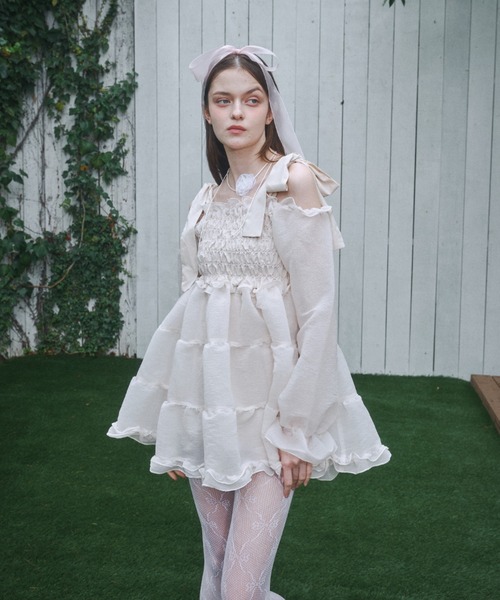 Lovilyn（ラヴィリン）の「ショルダーリボンアイドルワンピース