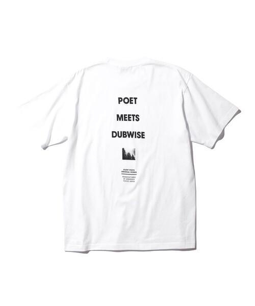 BEAMS RECORDS（ビームスレコーズ）の「POET MEETS DUBWISE / PMD LOGO T-shirt（Tシャツ/カットソー・メンズ・ブラック/ホワイト・LARGE/X-LARGE）」の17枚目の写真
