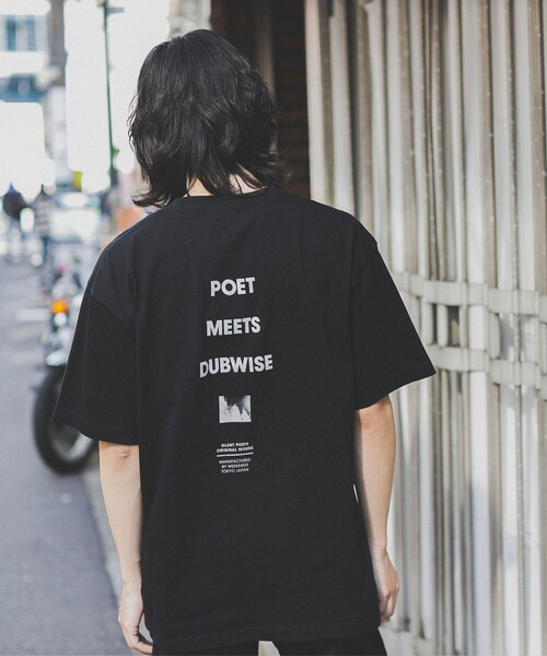BEAMS RECORDS（ビームスレコーズ）の「POET MEETS DUBWISE / PMD LOGO T-shirt（Tシャツ/カットソー・メンズ・ブラック/ホワイト・LARGE/X-LARGE）」の20枚目の写真
