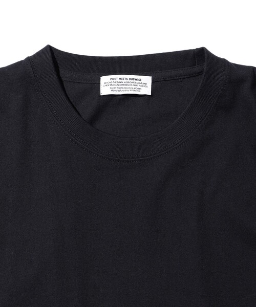 BEAMS RECORDS（ビームスレコーズ）の「POET MEETS DUBWISE / PMD LOGO T-shirt（Tシャツ/カットソー・メンズ・ブラック/ホワイト・LARGE/X-LARGE）」の22枚目の写真