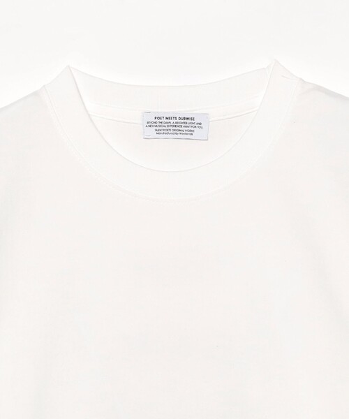 BEAMS RECORDS（ビームスレコーズ）の「POET MEETS DUBWISE / PMD LOGO T-shirt（Tシャツ/カットソー・メンズ・ブラック/ホワイト・LARGE/X-LARGE）」の5枚目の写真
