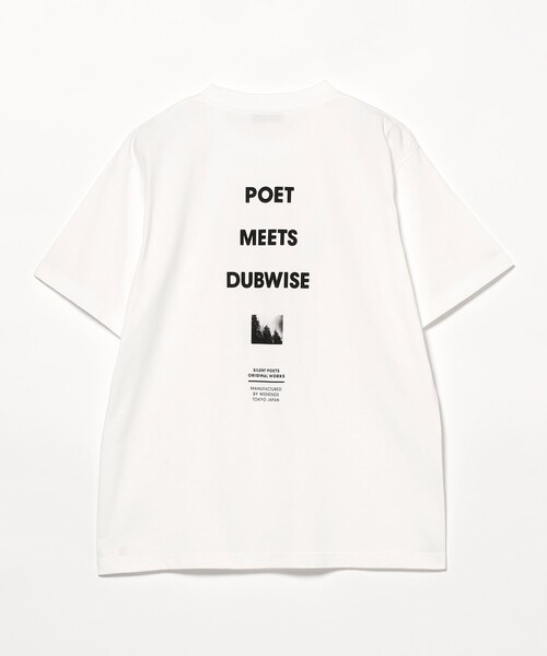 BEAMS RECORDS（ビームスレコーズ）の「POET MEETS DUBWISE / PMD LOGO T-shirt（Tシャツ/カットソー・メンズ・ブラック/ホワイト・LARGE/X-LARGE）」の7枚目の写真