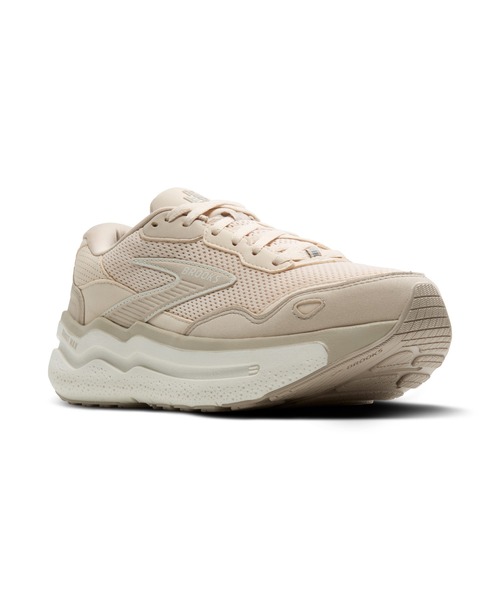 BROOKS(ブルックス)の「BROOKS/ブルックス/スニーカー/ゴーストマックスSE(スニーカー・レディース・グレー/ベージュ・25.0cm/24.5cm/24.0cm/23.5cm/23.0cm)」の1枚目の写真