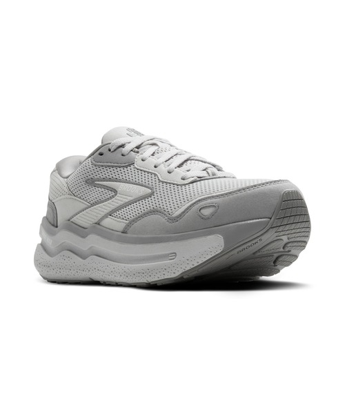 BROOKS(ブルックス)の「BROOKS/ブルックス/スニーカー/ゴーストマックスSE(スニーカー・レディース・グレー/ベージュ・25.0cm/24.5cm/24.0cm/23.5cm/23.0cm)」の2枚目の写真