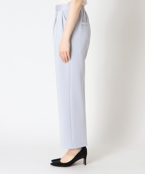 Jines（ジネス）の「≪WEB限定≫ 楽ちん綺麗見えワイドパンツ【セットアップ可】（その他パンツ・レディース・ブラック/ライトブルー/ベージュ・38）」の20枚目の写真