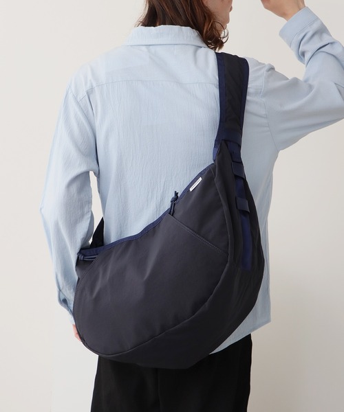 BRIEFING（ブリーフィング）の「BRIEFING/ブリーフィング HOBO BAG WIDE ワイドホーボーバッグ 2026年 夏 夏服（ショルダーバッグ・メンズ・ベージュ/チャコール/ネイビー/ブラック・FREE）」の19枚目の写真
