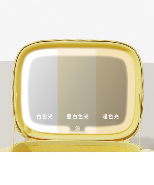 ORiental TRaffic(オリエンタルトラフィック)の「EVAミラー付きポーチ/G-0024(ハンドバッグ・レディース・イエロー/グリーン/ブルー・フリ-)」の20枚目の写真