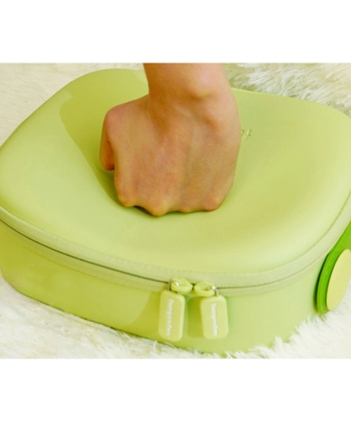 ORiental TRaffic(オリエンタルトラフィック)の「EVAミラー付きポーチ/G-0024(ハンドバッグ・レディース・イエロー/グリーン/ブルー・フリ-)」の7枚目の写真