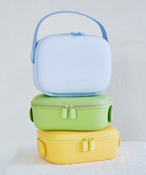 ORiental TRaffic(オリエンタルトラフィック)の「EVAミラー付きポーチ/G-0024(ハンドバッグ・レディース・イエロー/グリーン/ブルー・フリ-)」の5枚目の写真