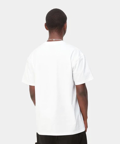 Carhartt WIP(カーハートダブリューアイピー)の「【Carhartt WIP】S/S AMERICAN SCRIPT T-SHIRT I029956(Tシャツ/カットソー・メンズ・ホワイト/アッシュグレー/ブラック・M/L/XL)」の6枚目の写真