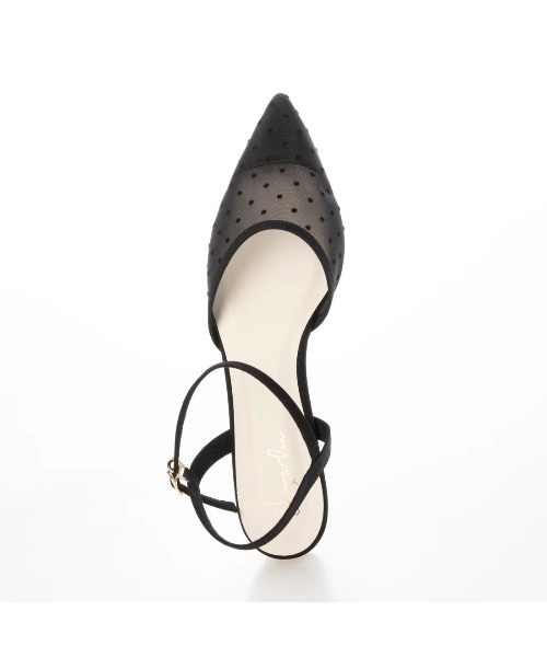 Launa lea(ラウナレア)の「ドットチュールベルトパンプス(0600)(パンプス・レディース・ブラック/ベージュ・22.0cm/22.5cm/23.0cm/23.5cm/24.0cm/24.5cm/25.0cm/25.5cm)」の20枚目の写真