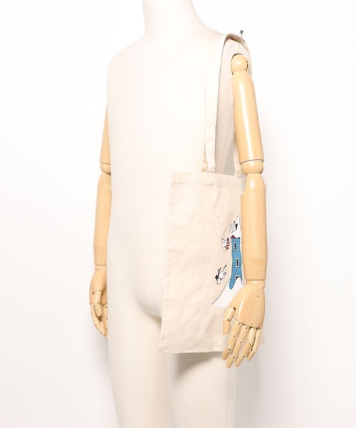 MOOMIN（ムーミン）の「Moomin アソートプリントバッグ（トートバッグ・レディース・グレー/アイボリー/ネイビー/モカ・FREE）」の5枚目の写真