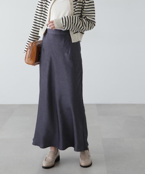 FREE'S MART(フリーズマート)の「◆ワッシャーサテンナロースカート(スカート・レディース・グレー/グリーン系その他/ホワイト・MEDIUM/SMALL)」の12枚目の写真