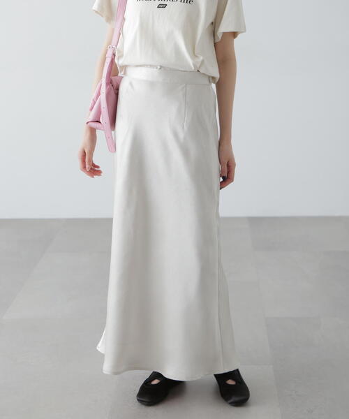 セール】◇ワッシャーサテンナロースカート（スカート）｜FREE'S MART