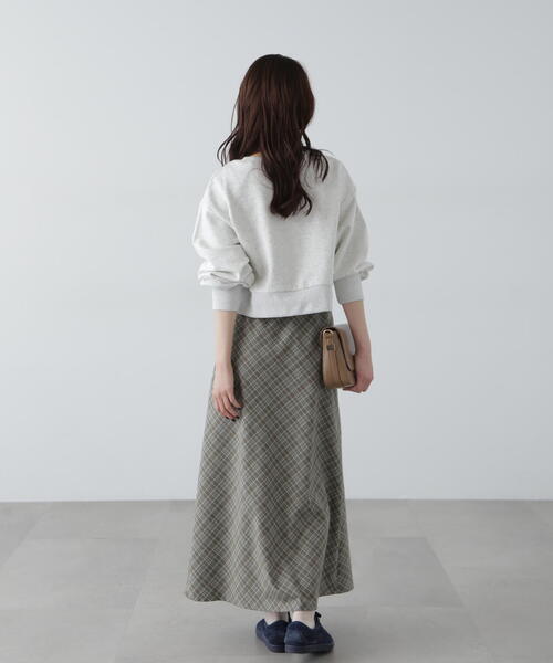 FREE'S MART(フリーズマート)の「◆ワッシャーサテンナロースカート(スカート・レディース・グレー/グリーン系その他/ホワイト・MEDIUM/SMALL)」の16枚目の写真