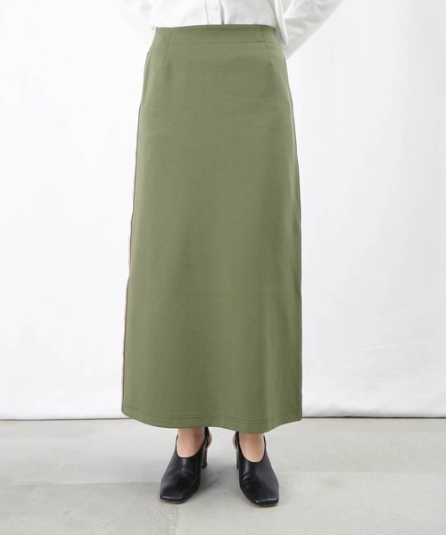 LUCA/LADY LUCK LUCA（ルカ/レディラックルカ）の「LC/LLL ラインタイトスカート（スカート・レディース・ブラック/カーキ/グレイッシュベージュ/アイボリー・FREE）」の13枚目の写真