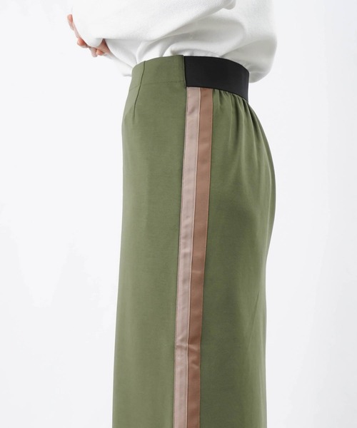 LUCA/LADY LUCK LUCA（ルカ/レディラックルカ）の「LC/LLL ラインタイトスカート（スカート・レディース・ブラック/カーキ/グレイッシュベージュ/アイボリー・FREE）」の16枚目の写真