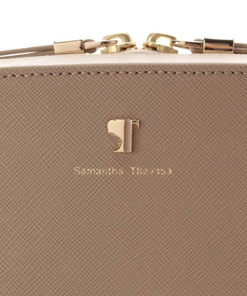 Samantha Thavasa（サマンサタバサ）の「[Newカラー]Pomme d'espoir ポムディスポワール バイカラーショルダーバッグ（ショルダーバッグ・レディース・ピンクベージュ/ライトブルー/グレイッシュベージュ/ブラック・FREE）」の21枚目の写真