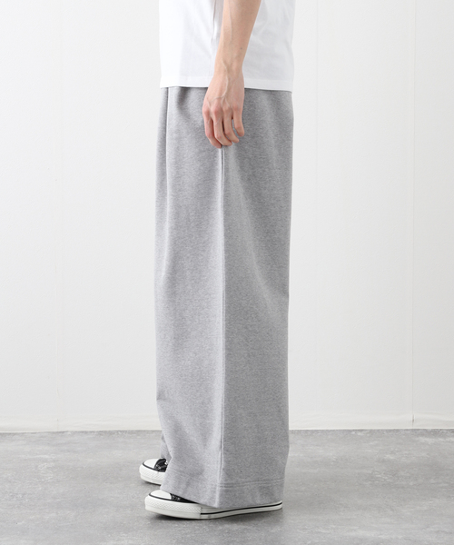 EDIFICE（エディフィス）の「FT ウルトラ ワイド スウェット パンツ（スウェットパンツ・メンズ・チャコールグレー/グレー・LARGE/MEDIUM）」の5枚目の写真